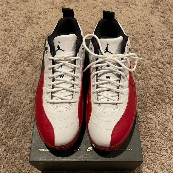 NIB Air Jordan 12 Low Golf 'Cherry' Brand new. - Picture 10 of 16